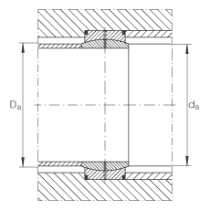 關節軸承 GE800-DO, 根據 DIN ISO 12 240-1 標準，需維護